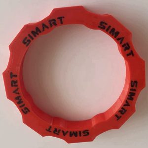 Tuerca de sujeción para Thrustmaster Compact - Rojo