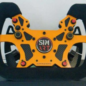 SimArt SuperQuadro (Alcántara hand lined) - Basic Edition, Naranja